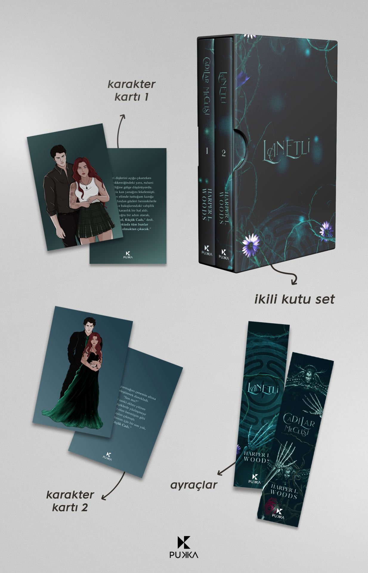 KEMİKLER MECLİSİ SERİSİ,  (2 KİTAP)