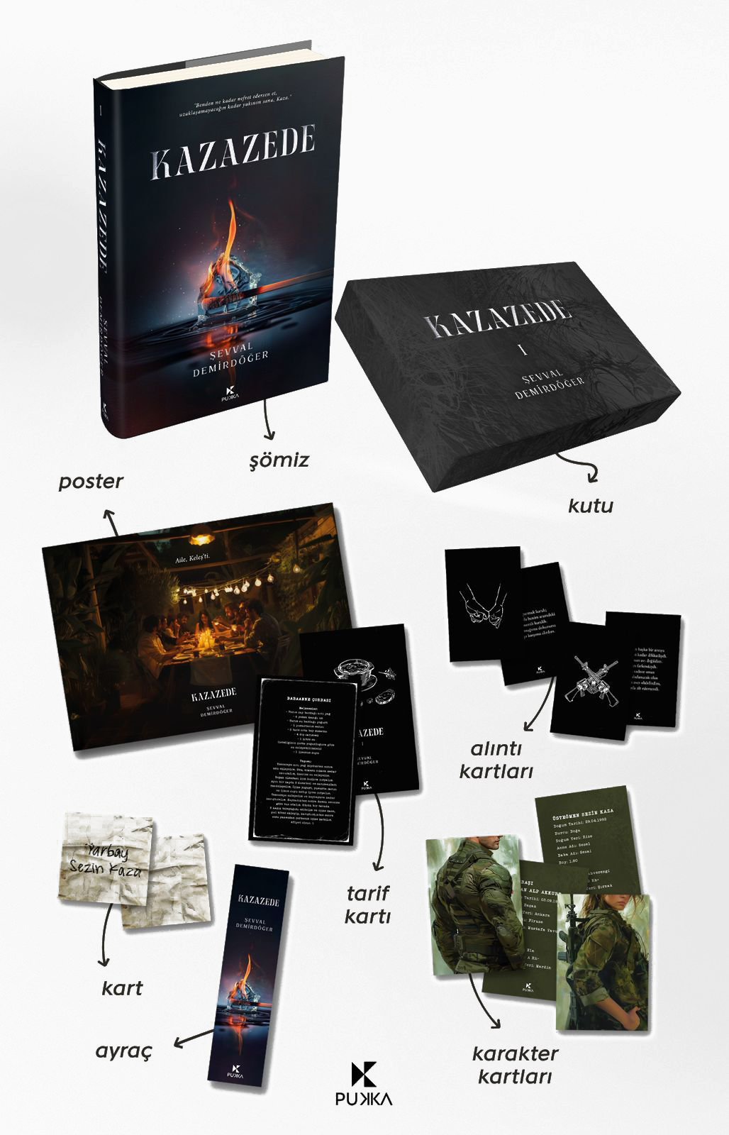 KAZAZEDE – 1 ( CİLTLİ,KUTULU SET)