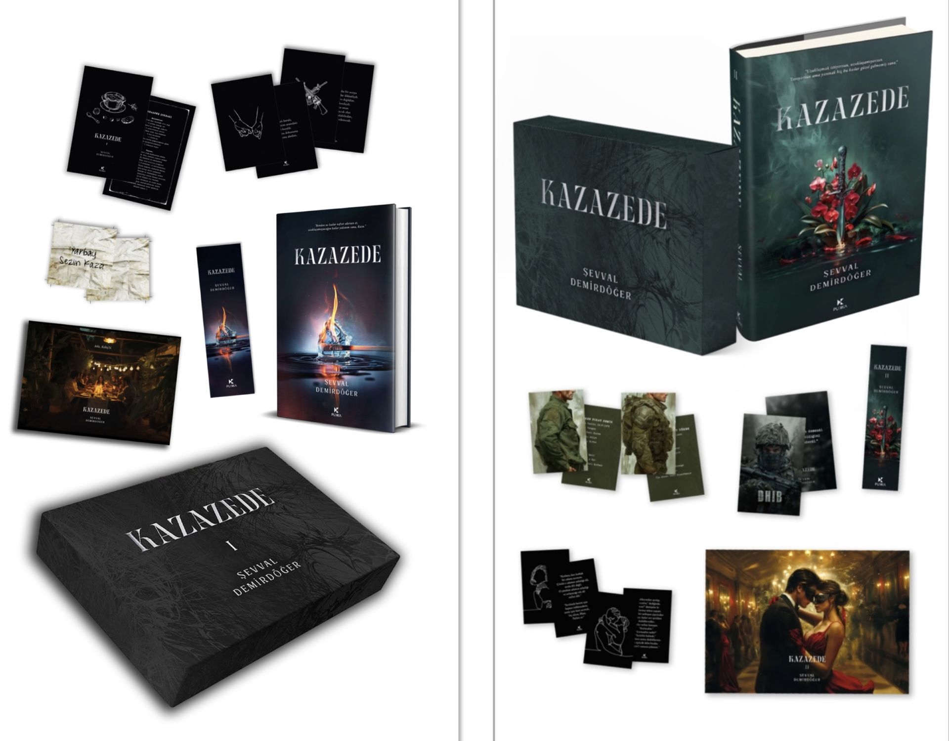 ÖZEL SERİ KAZAZEDE 1-2 CİLTLİ-ŞEVVAL DEMİRDÖĞER