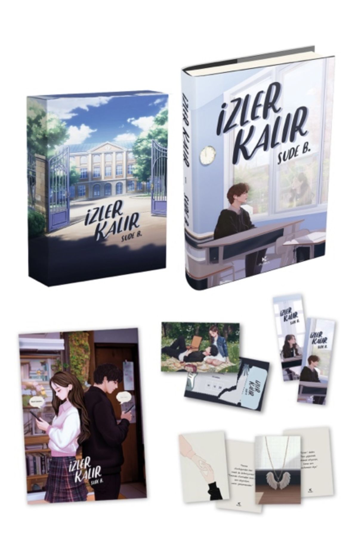 KUTULU SET İZLER KALIR CİLTLİ-SUDE B.