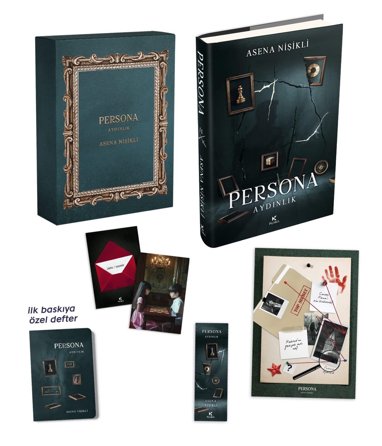 PERSONA 2 KUTULU CİLTLİ SET DEFTER HEDİYELİ-ASENA NİŞİKLİ
