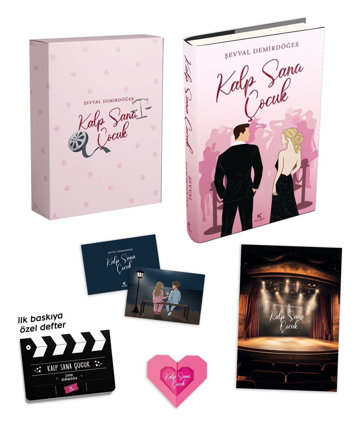 KALP SANA ÇOCUK KUTULU CİLTLİ DEFTERLİ SET-ŞEVVAL DEMİRDÖĞER