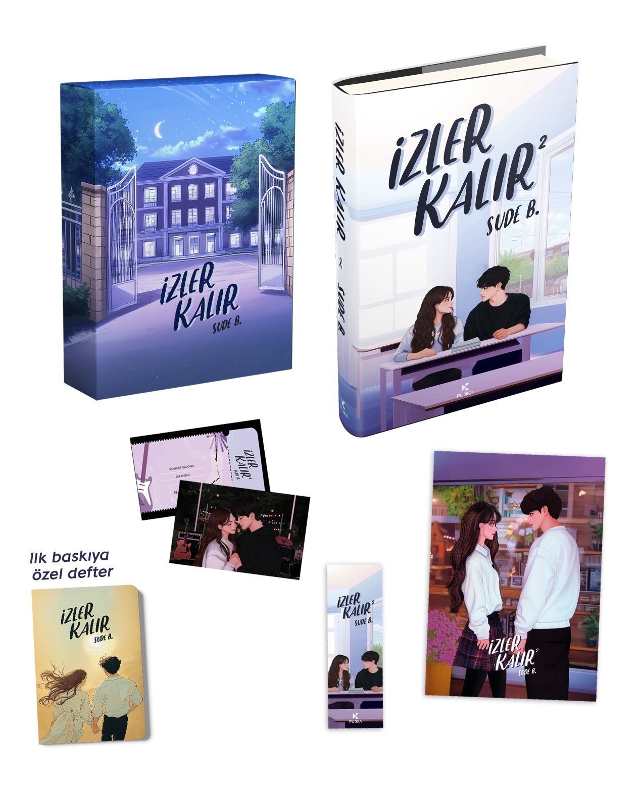 İZLER KALIR 2 KUTULU CİLTLİ SET-SUDE B.