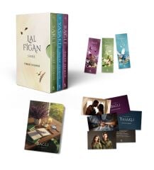 LAL FİGAN SERİSİ 3 LÜ KUTU SET DEFTER HEDİYELİ SAKLI,YASAKLI,BAĞLI CİLTLİ--PINAR SALMAN