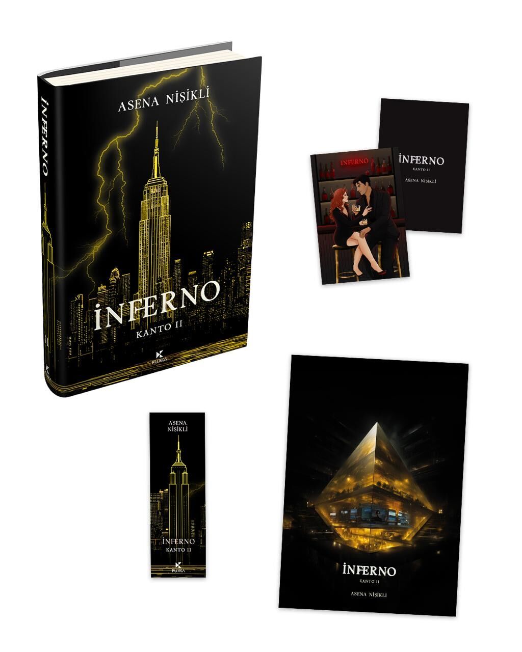 İNFERNO 2 CİLTLİ-ASENA NİŞİKLİ