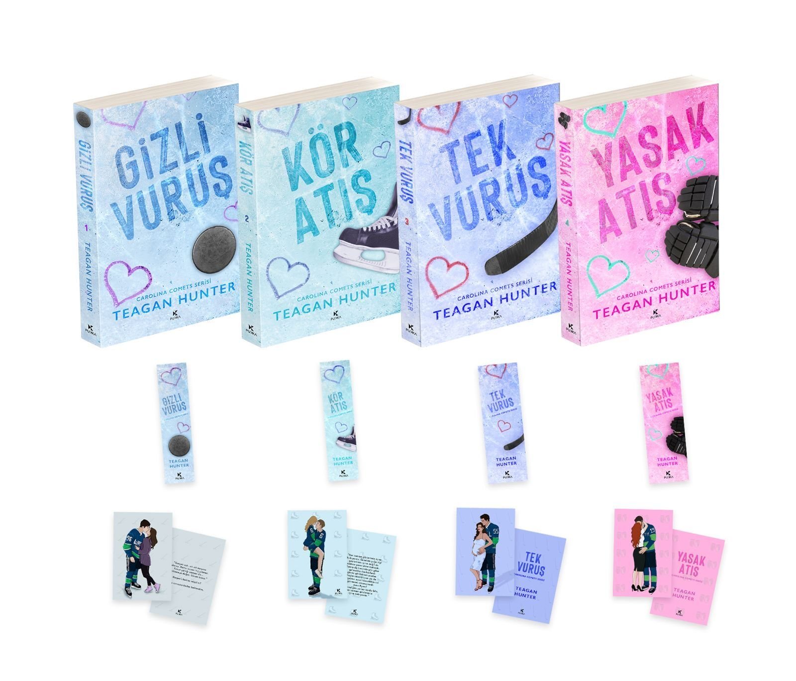 GİZLİ VURUŞ-KÖR ATIŞ-TEK VURUŞ-YASAK ATIŞ - CİLTSİZ SET