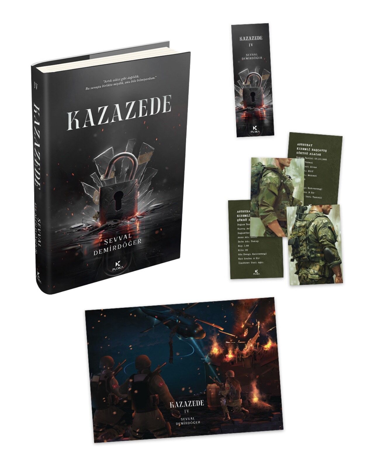 KAZAZEDE 4 CİLTLİ-ŞEVVAL DEMİRDÖĞER