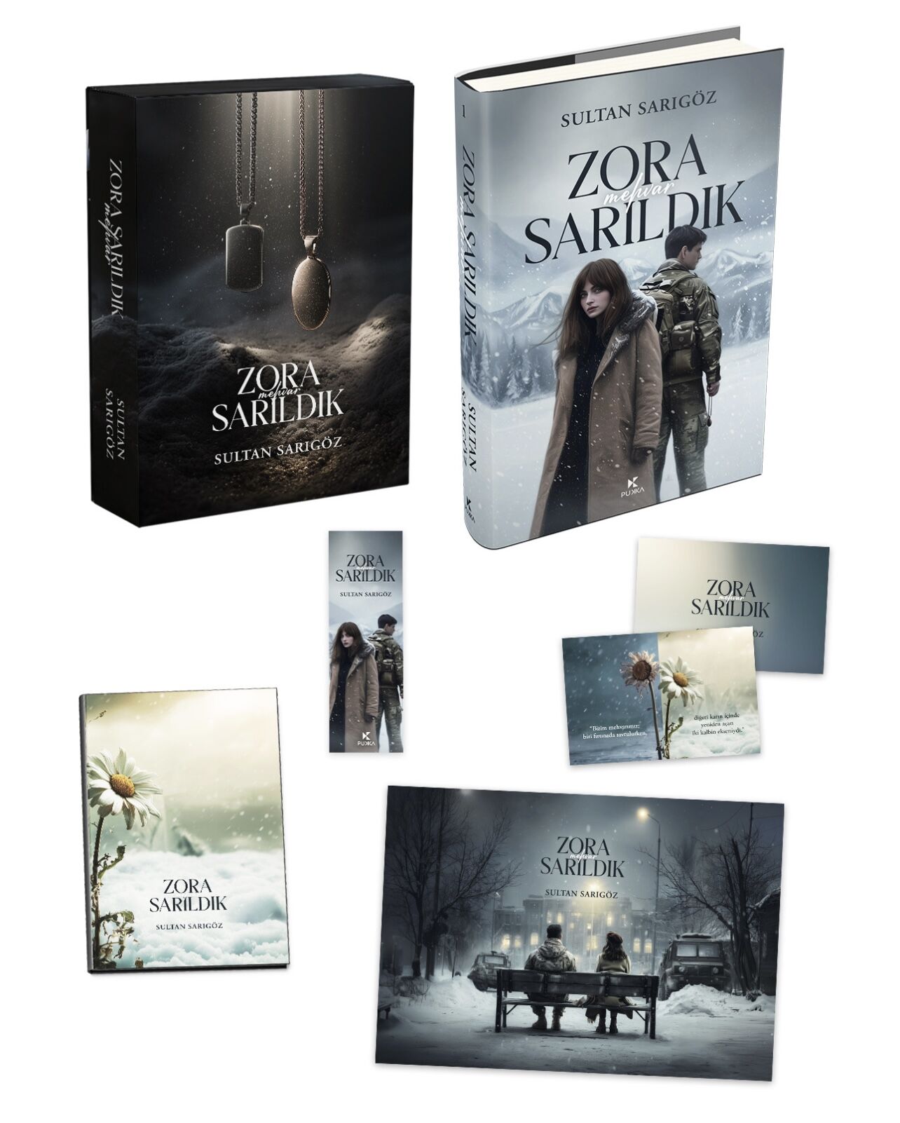 KUTULU ZORA SARILDIK CİLTLİ SET-SULTAN SARIGÖZ