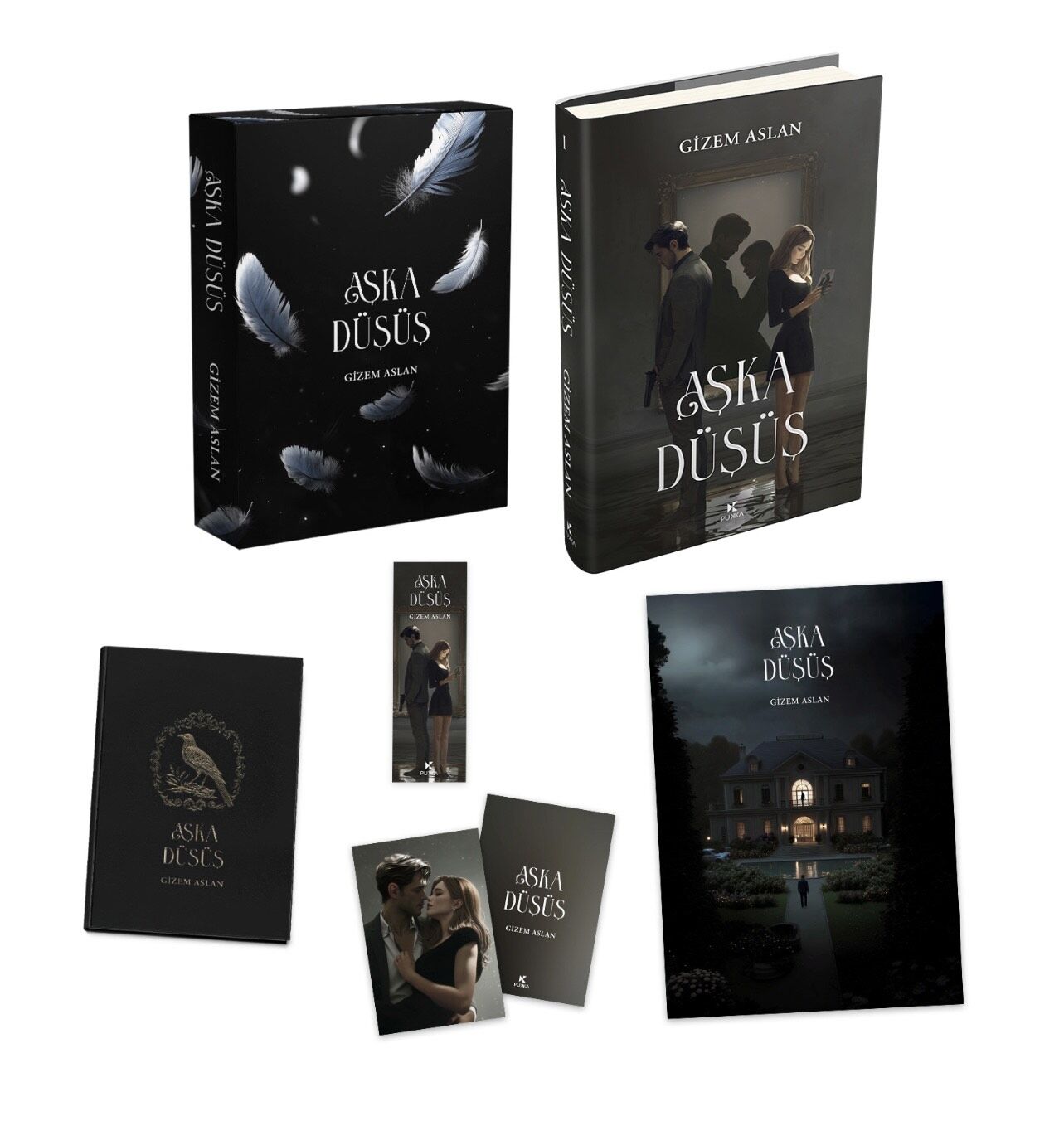 KUTULU AŞKA DÜŞÜŞ CİLTLİ SET-GİZEM ASLAN