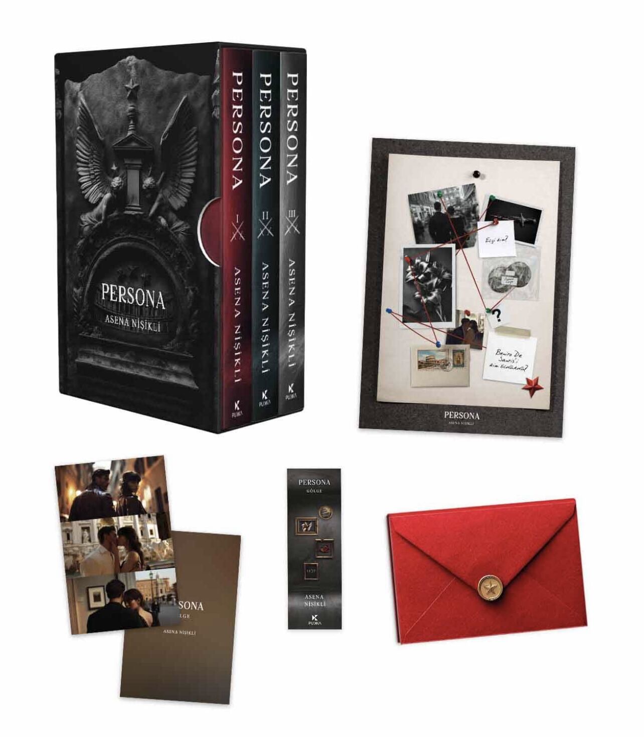 KUTULU PERSONA 1-2-3 CİLTLİ SET-ASENA NİŞİKLİ