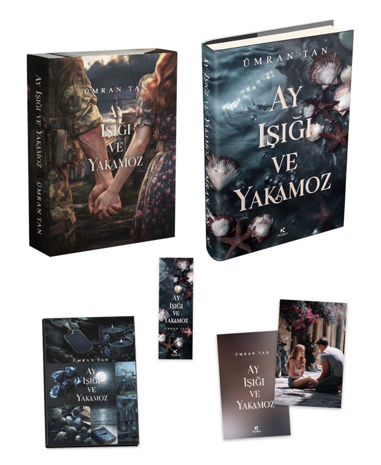 KUTULU AY IŞIĞI VE YAKAMOZ CİLTLİ SET-ÜMRAN TAN