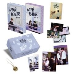 KENAR BOYAMALI KOLYELİ KUTULU İZLER KALIR 1-2 CİLTLİ SET-SUDE B.