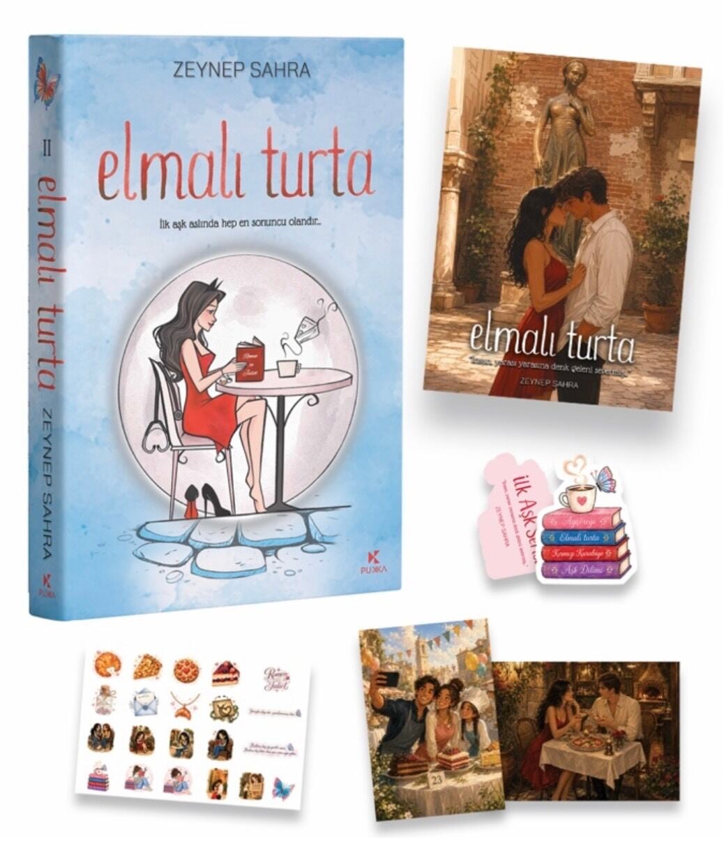 ELMALI TURTA(KENAR BOYAMALI)-ZEYNEP SAHRA